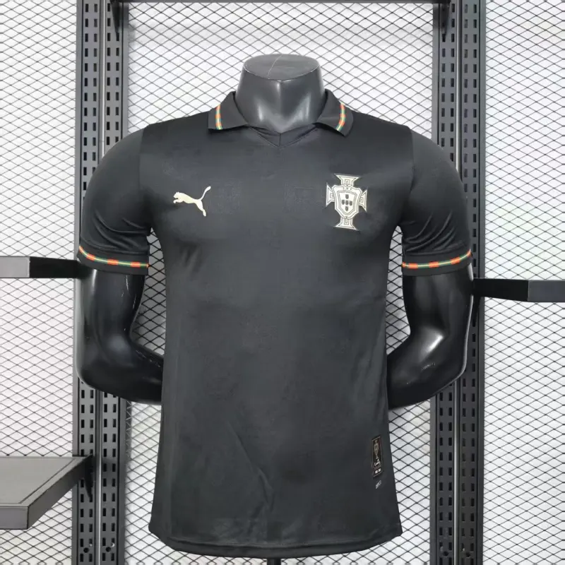 Camiseta Portugal 2026 Negro (EDICIÓN JUGADOR)