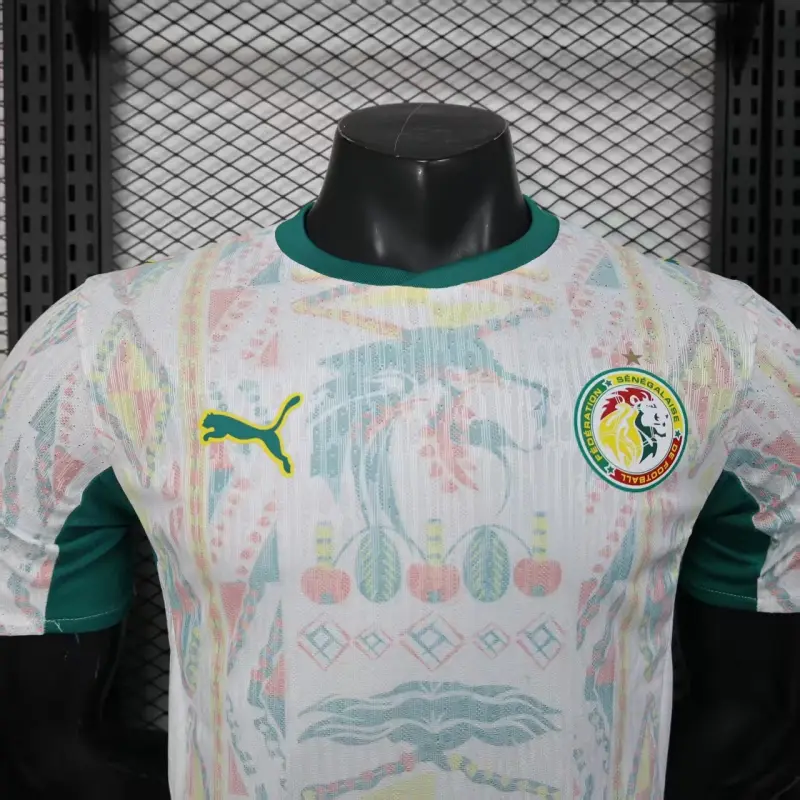 Camiseta Senegal 2026 Blanco (EDICIÓN JUGADOR)