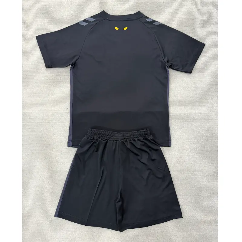 Camiseta Sunderland AFC 2025/2026 Third Negro Niño Kit