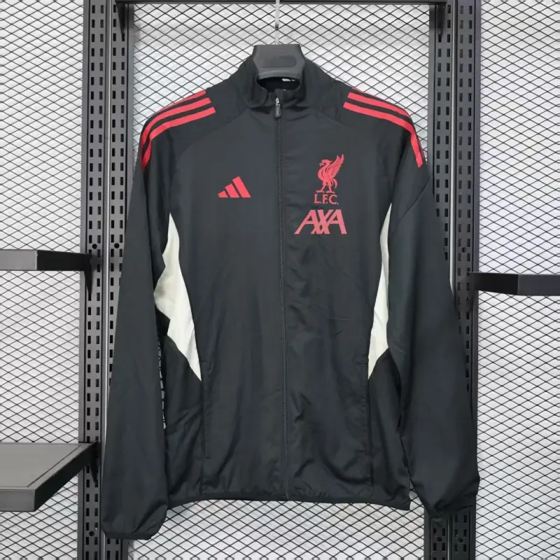 Cortavientos Liverpool 2025/2026 Negro