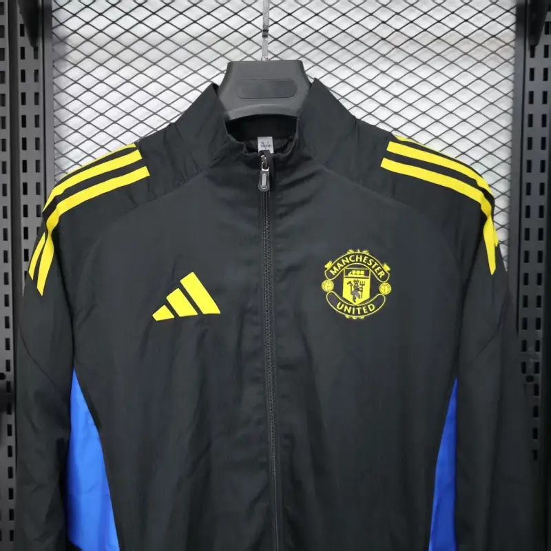 Cortavientos Manchester United 2025/2026 Negro