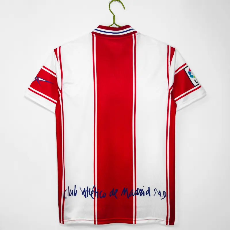 Camiseta Atletico de Madrid 1999/00 Home Retro Blanco/Rojo
