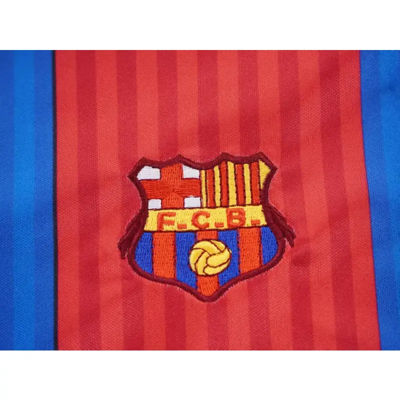 Camiseta Barcelona 1989/92 Home Retro Rojo/Azul Niño Kit