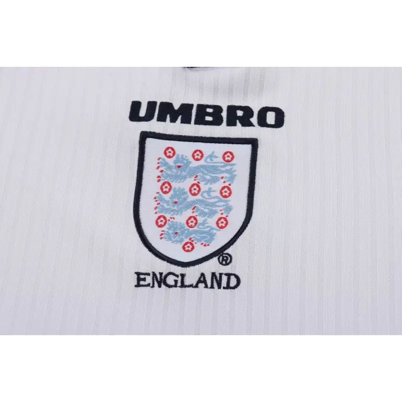 Camiseta Inglaterra 1998 Home Retro ML Blanco Niño Kit