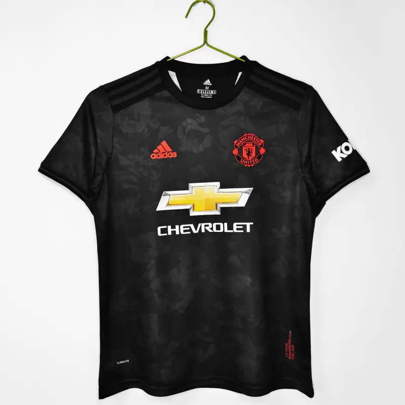 Camiseta Manchester United 2018/19 Third Retro Negro