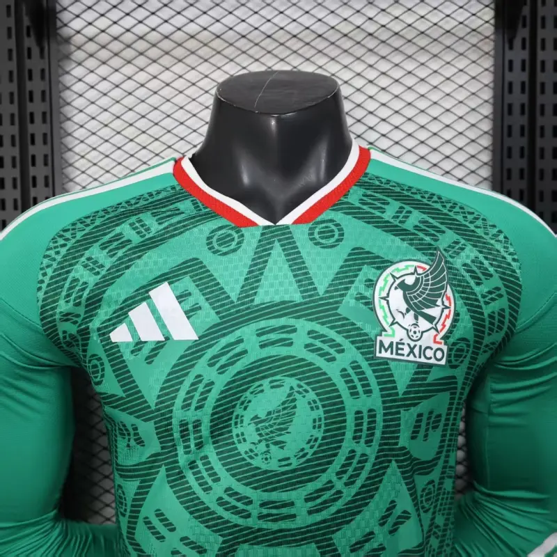 Camiseta México 2026 Home Verde (EDICIÓN JUGADOR)