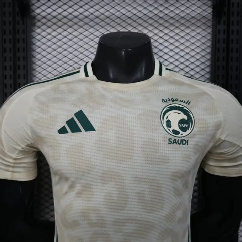 Camiseta Saudi Arabia 2026 Beige (EDICIÓN JUGADOR)