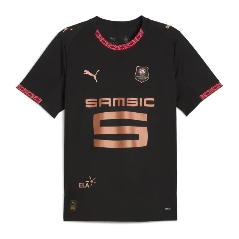 Camiseta Stade Rennais 2025/2026 Third Negro