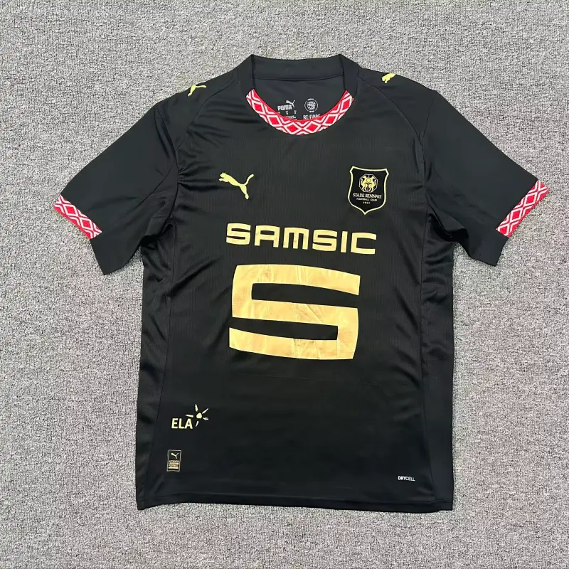 Camiseta Stade Rennais 2025/2026 Third Negro