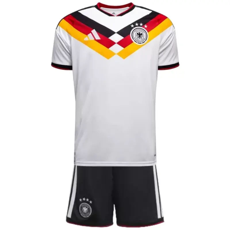 Camiseta Alemania 2026 Home Mundial Blanco Niño Kit
