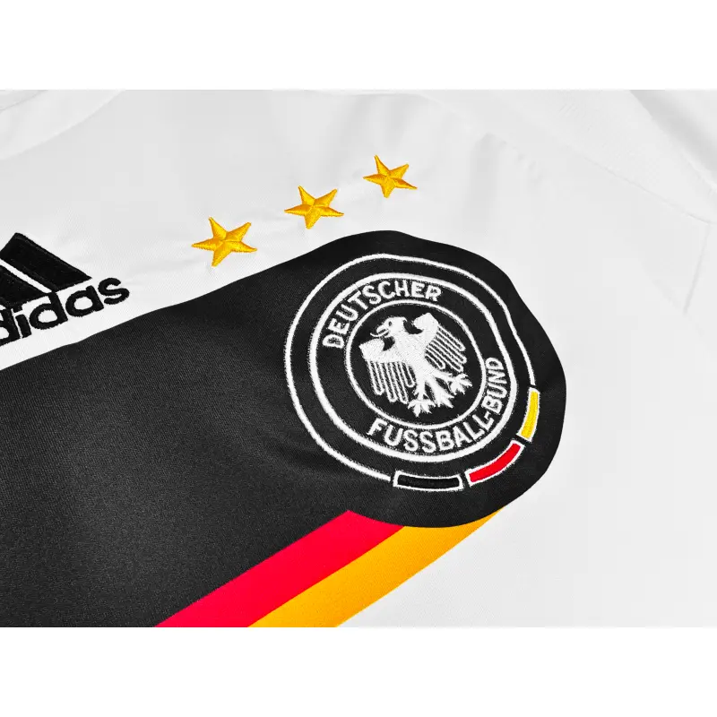 Camiseta Alemania 2008 Home Retro Blanco