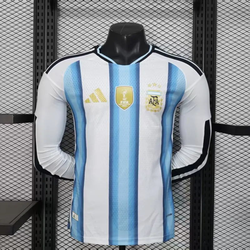 Camiseta Argentina 2026 Home ML Azul/Blanco (EDICIÓN JUGADOR)