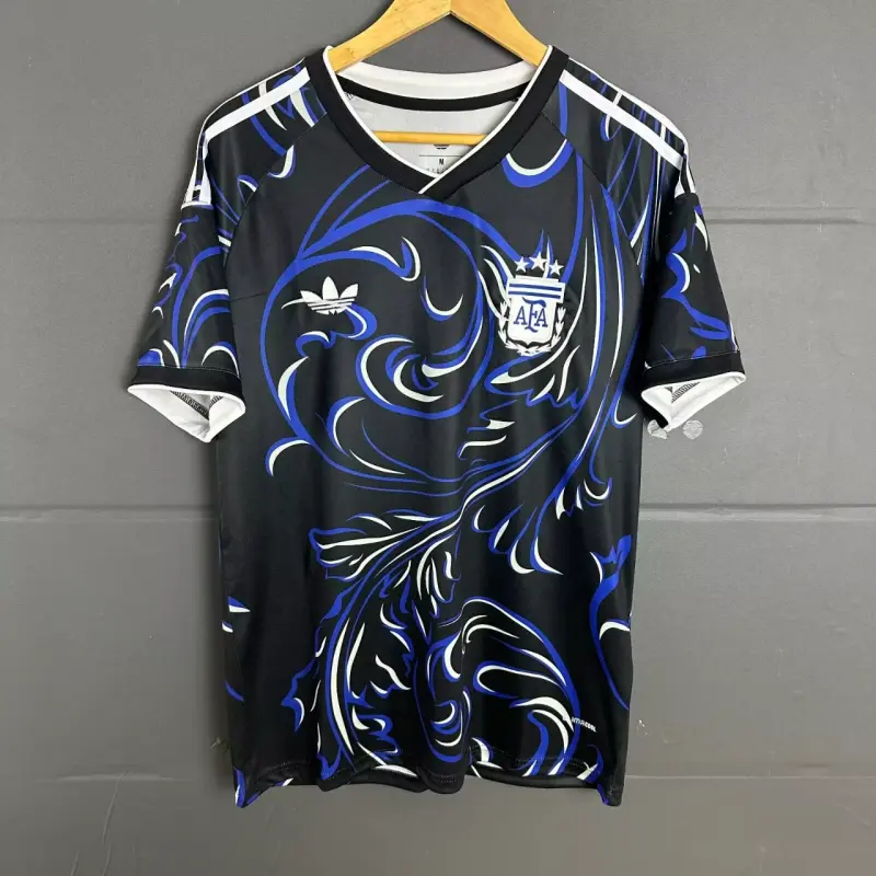 Camiseta Argentina 2026 Away Negro/Morado