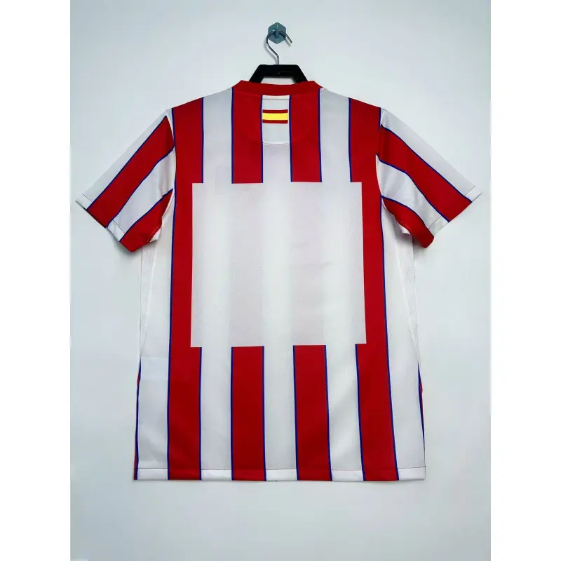 Camiseta Atlético de Madrid 2011/12 Home Retro Rojo/Blanco Edición de La Champions
