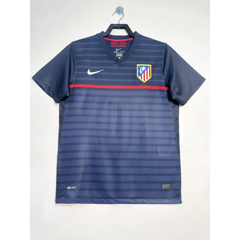 Camiseta Atlético de Madrid 2011/12 Away Retro Azul