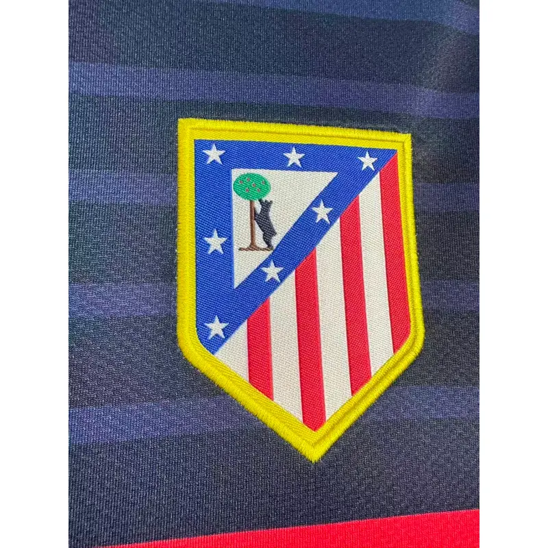 Camiseta Atlético de Madrid 2011/12 Away Retro Azul