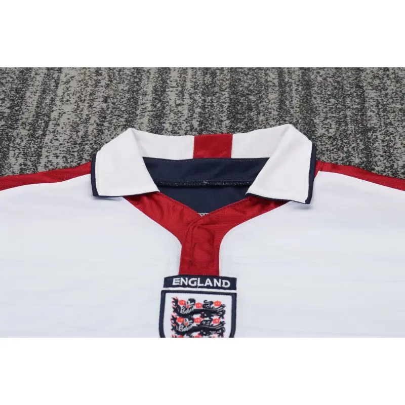 Camiseta Inglaterra 2004 Home Retro Blanco Niño Kit