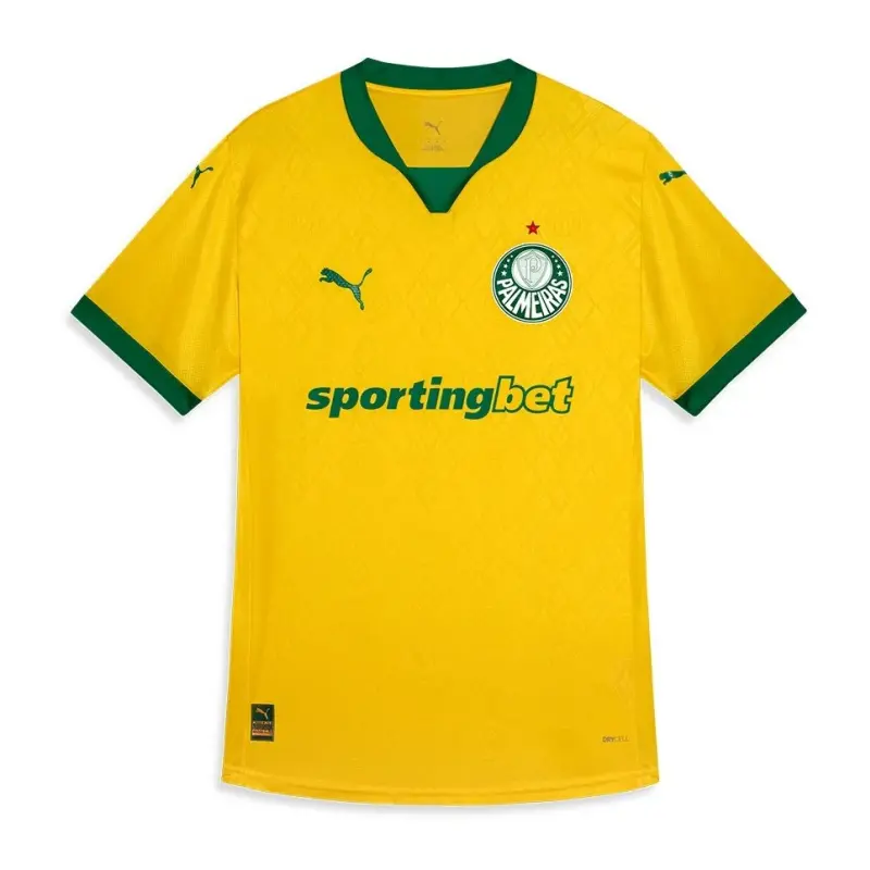Camiseta Palmeiras 2025/2026 Third Amarillo