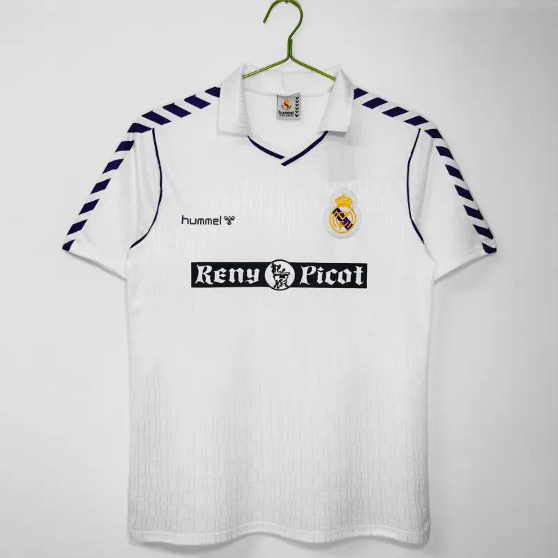 Camiseta Real Madrid 1988/90 Home Retro Blanco