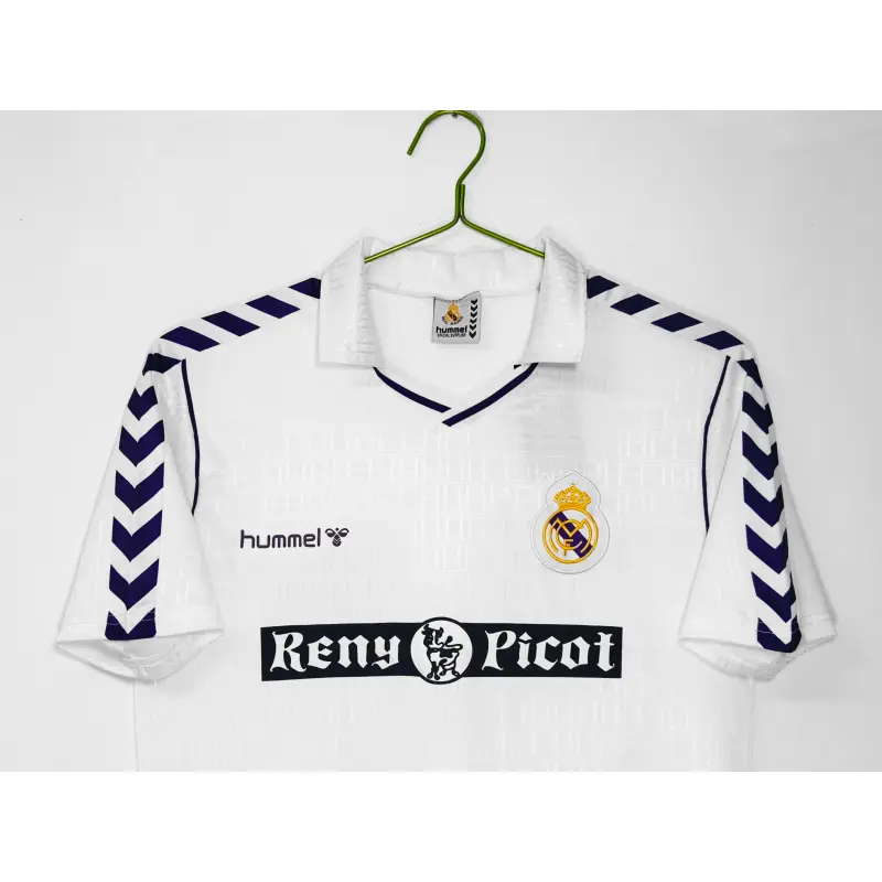 Camiseta Real Madrid 1988/90 Home Retro Blanco