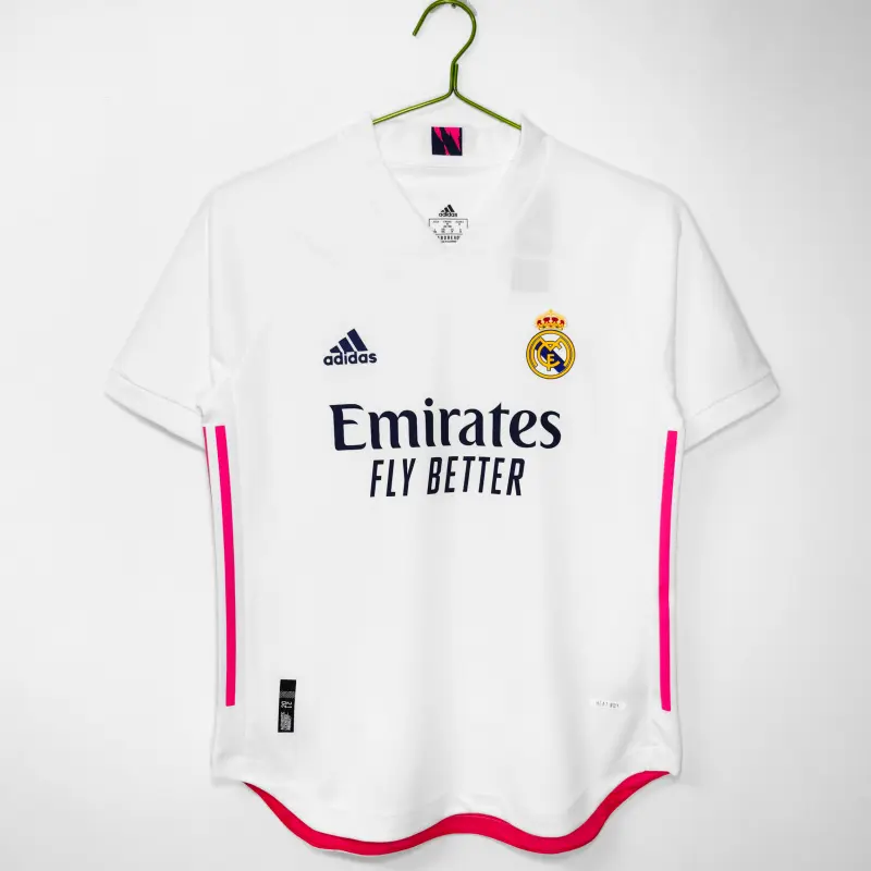 Camiseta Real Madrid 2020/21 Home Retro Blanco (EDICIÓN JUGADOR)