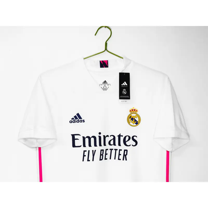 Camiseta Real Madrid 2020/21 Home Retro Blanco (EDICIÓN JUGADOR)