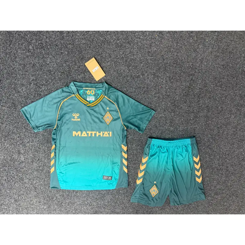 Camiseta Werder Bremen 2025/2026 Third Verde Niño Kit