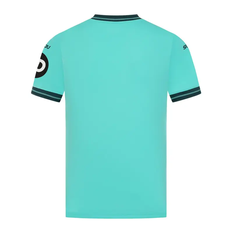 Camiseta Wolverhampton Wanderers 2025/2026 Away Verde Azulado
