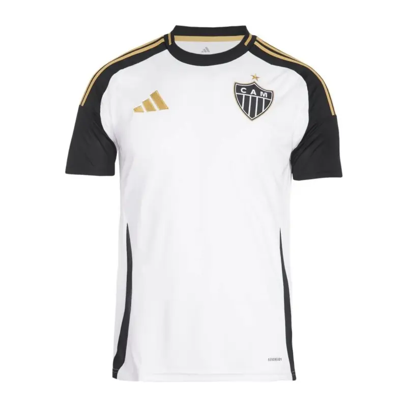 Camisetas Atlético Mineiro 2025/2026 Away Blanco/Negro