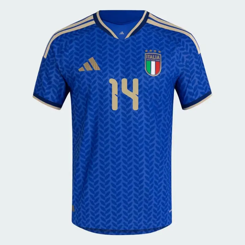 Camiseta Chiesa 14 Italia 2026 Home Azul