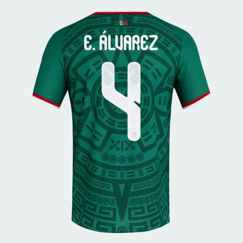 Camiseta E.Álvarez 4 México 2026 Home Verde