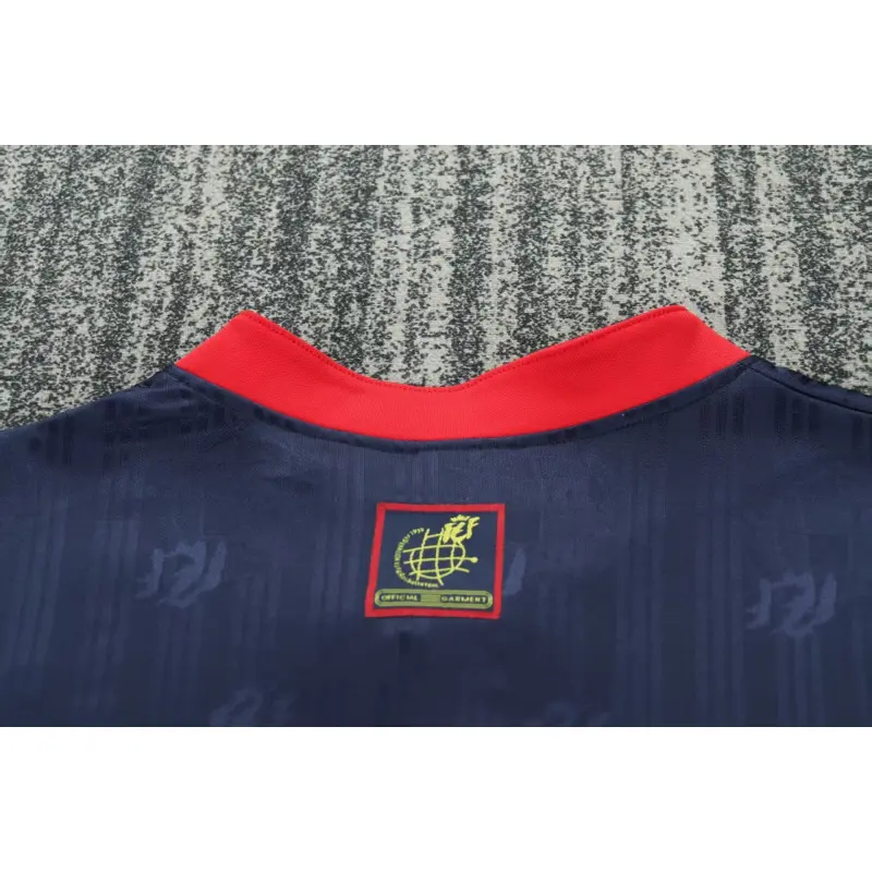 Camiseta España 1996 Away Retro Azul Niño Kit