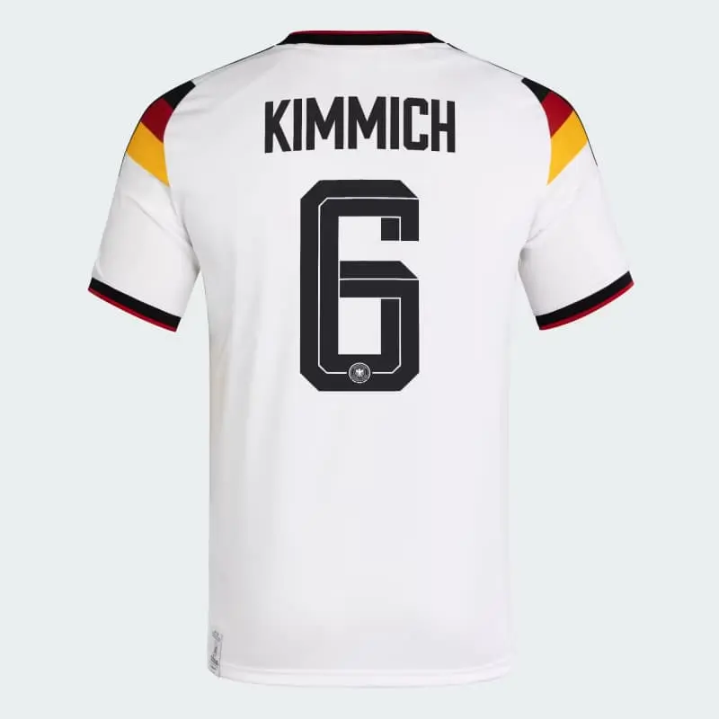Camiseta Kimmich 6 Alemania 2026 Home Blanco