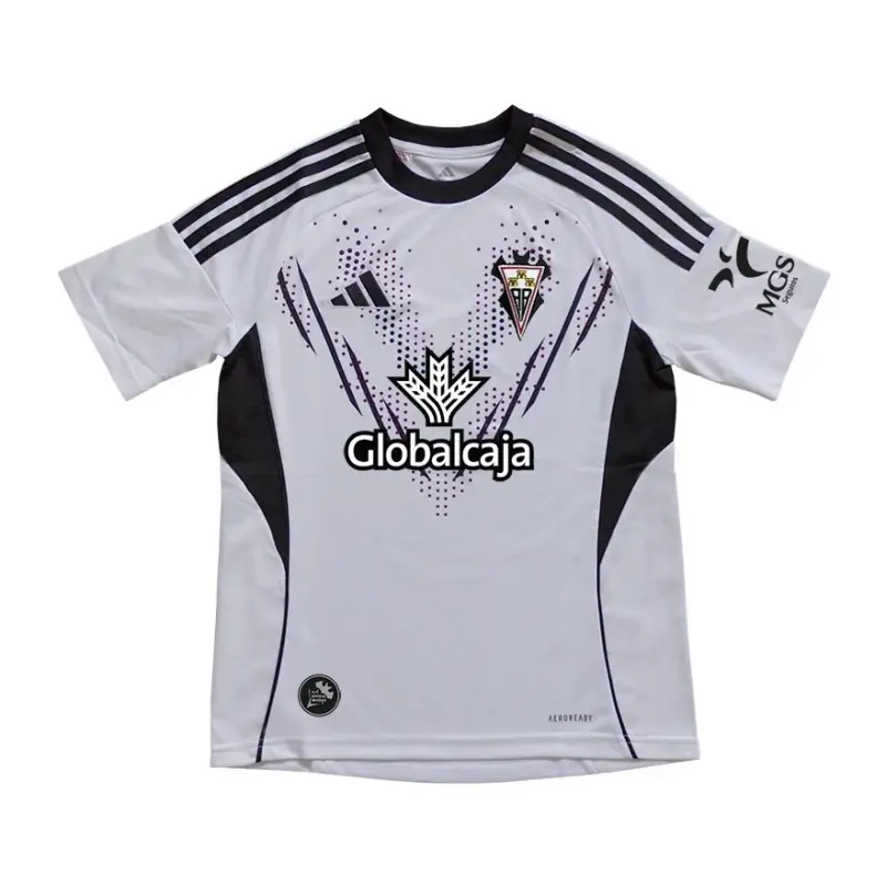 Camiseta Albacete 2025/2026 Home Blanco Con Parche La Liga