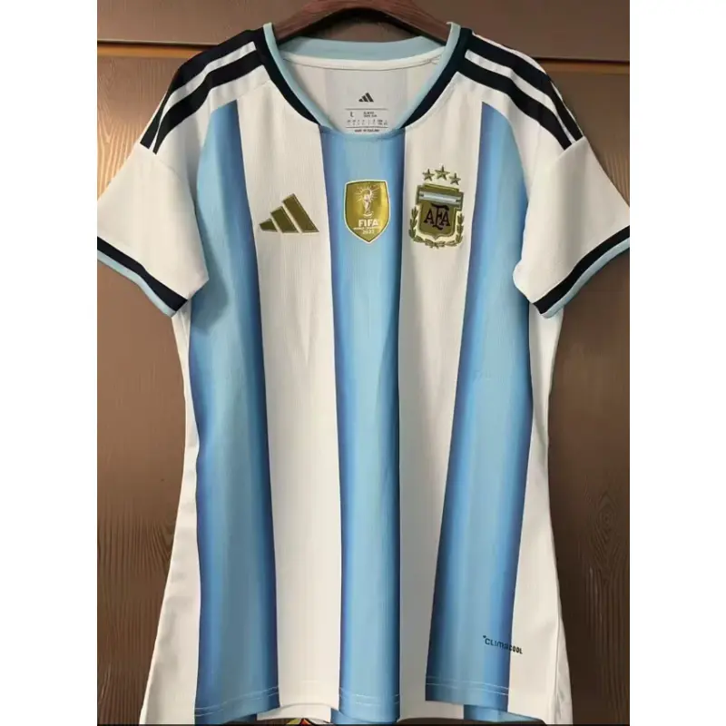 Camiseta Argentina 2026 Home Azul/Blanco Mujer con FIFA2022