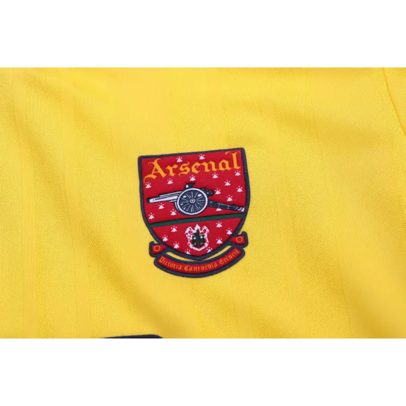 Camiseta Arsenal 1993/94 Away Retro Amarillo Niño Kit