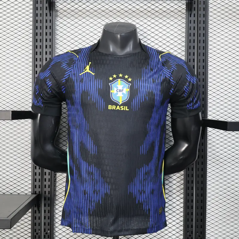 Camiseta Brasil 2026 Away Mundial Azul (EDICIÓN JUGADOR)