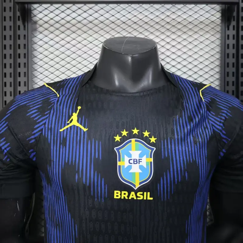 Camiseta Brasil 2026 Away Mundial Azul (EDICIÓN JUGADOR)
