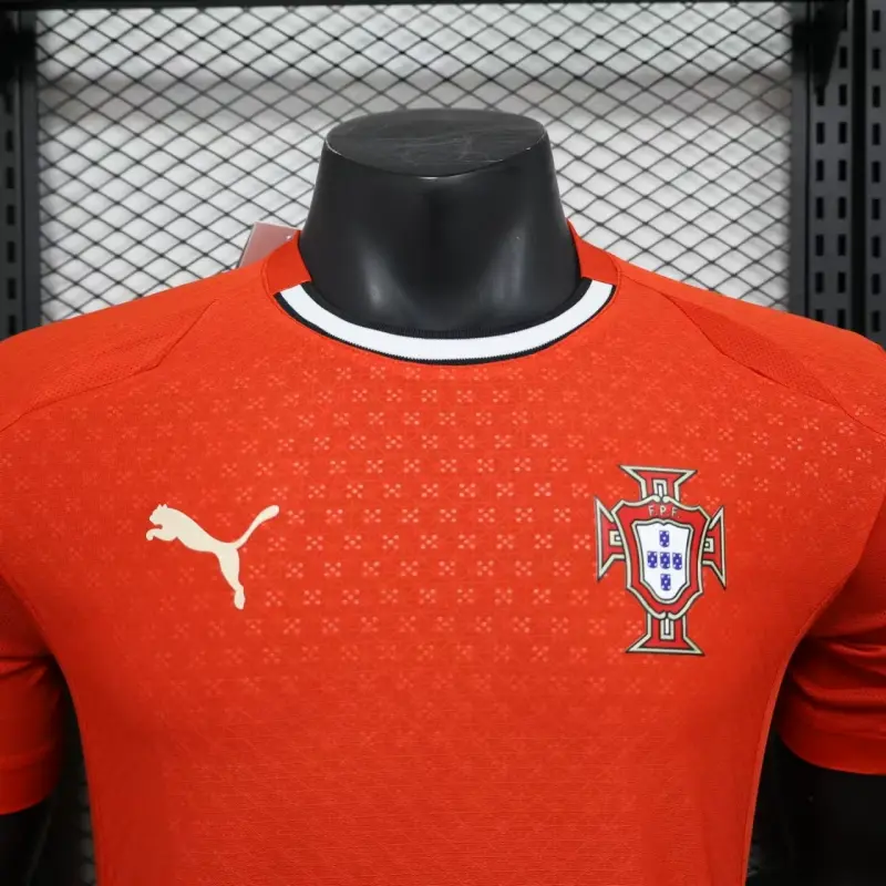 Camiseta Portugal 2025 Home Rojo (EDICIÓN JUGADOR)