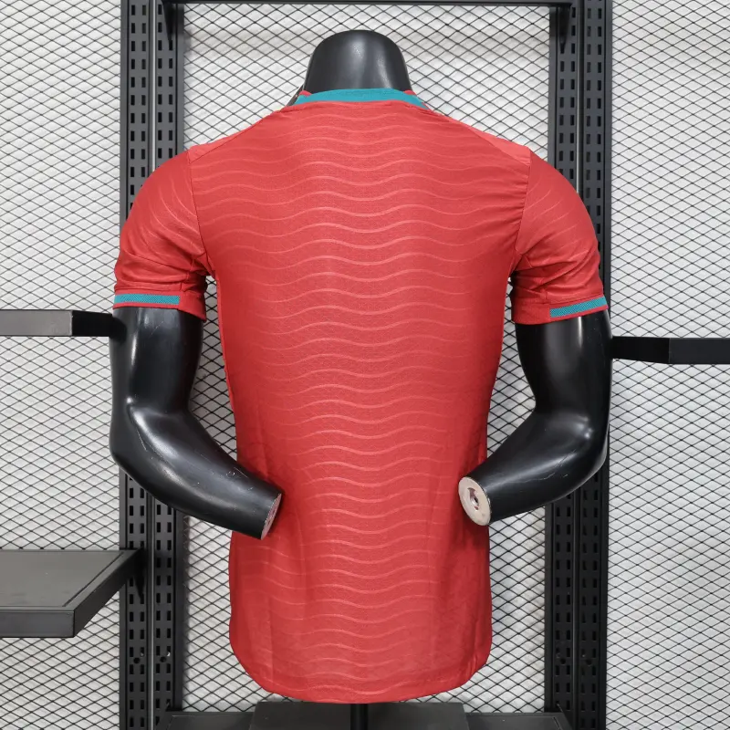 Camiseta Portugal 2026 Home Mundial Rojo (EDICIÓN JUGADOR)