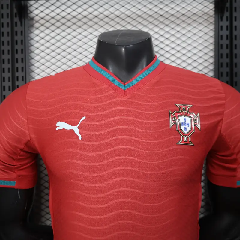 Camiseta Portugal 2026 Home Mundial Rojo (EDICIÓN JUGADOR)