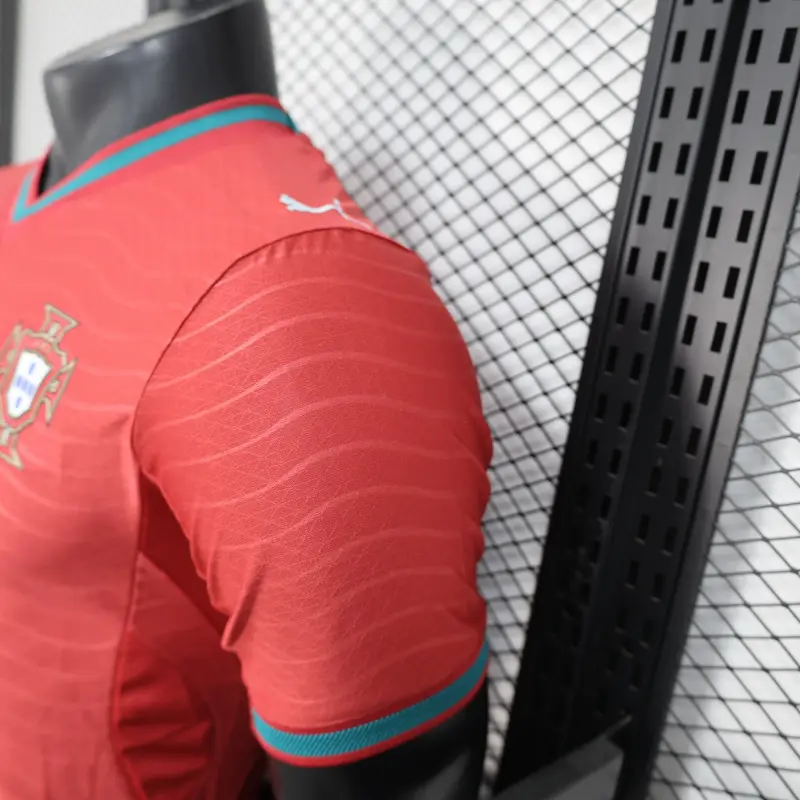 Camiseta Portugal 2026 Home Mundial Rojo (EDICIÓN JUGADOR)
