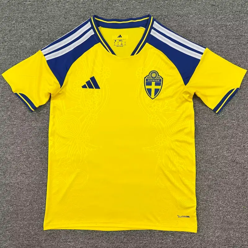 Camiseta Suecia 2026 Home Mundial Amarillo