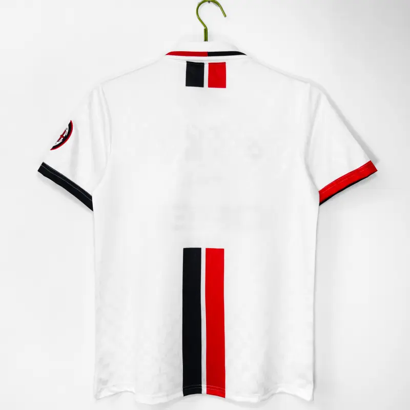 Camiseta AC Milan 1996/97 Away Retro Blanco