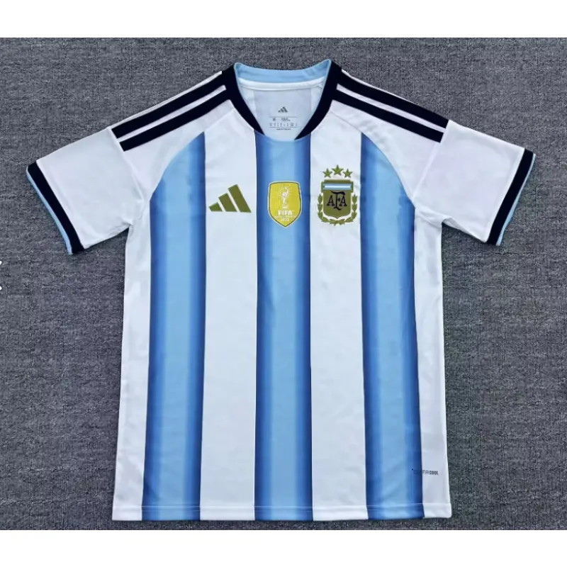 Camiseta Argentina 2026 Home Azul/Blanco con FIFA2022