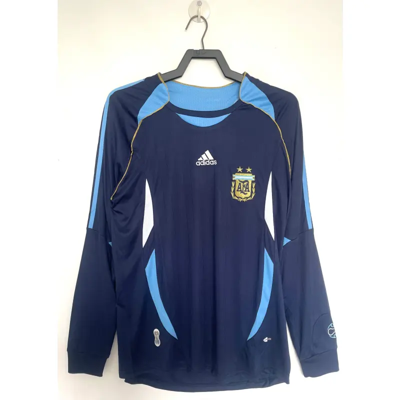 Camiseta Argentina 2006 Away Retro ML Azul Marino
