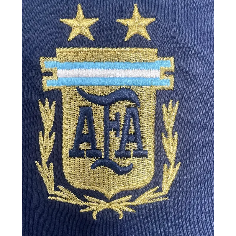 Camiseta Argentina 2006 Away Retro ML Azul Marino