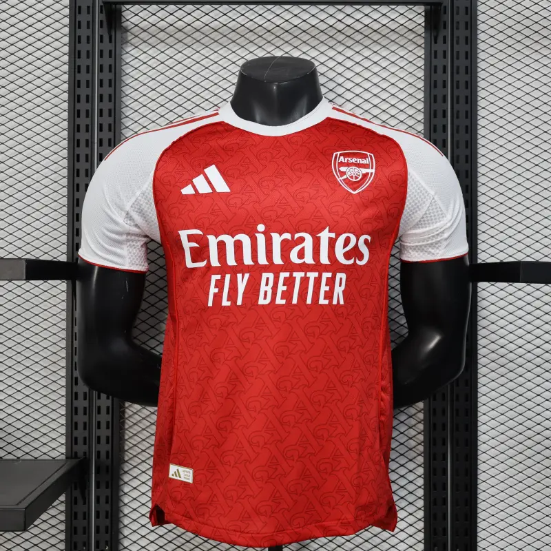 Camiseta Arsenal 2025/2026 Home Rojo (EDICIÓN JUGADOR)