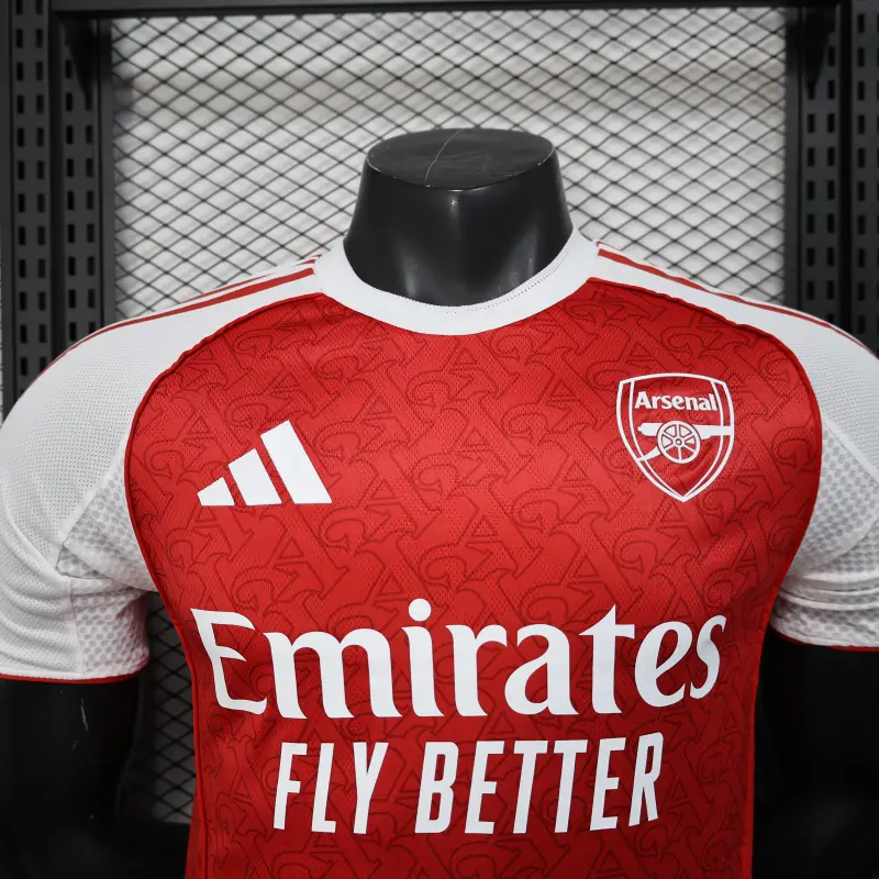 Camiseta Arsenal 2025/2026 Home Rojo (EDICIÓN JUGADOR)