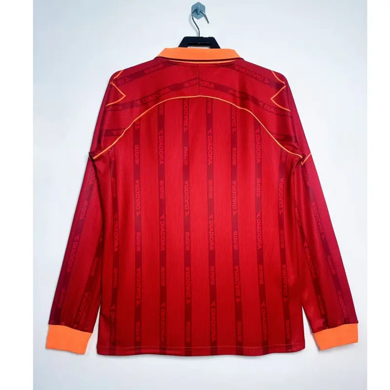 Camiseta AS Roma 1999/00 Home Retro ML Rojo